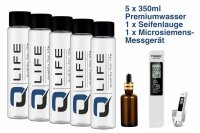 Wassertest mit Premium-Vergleichswasser